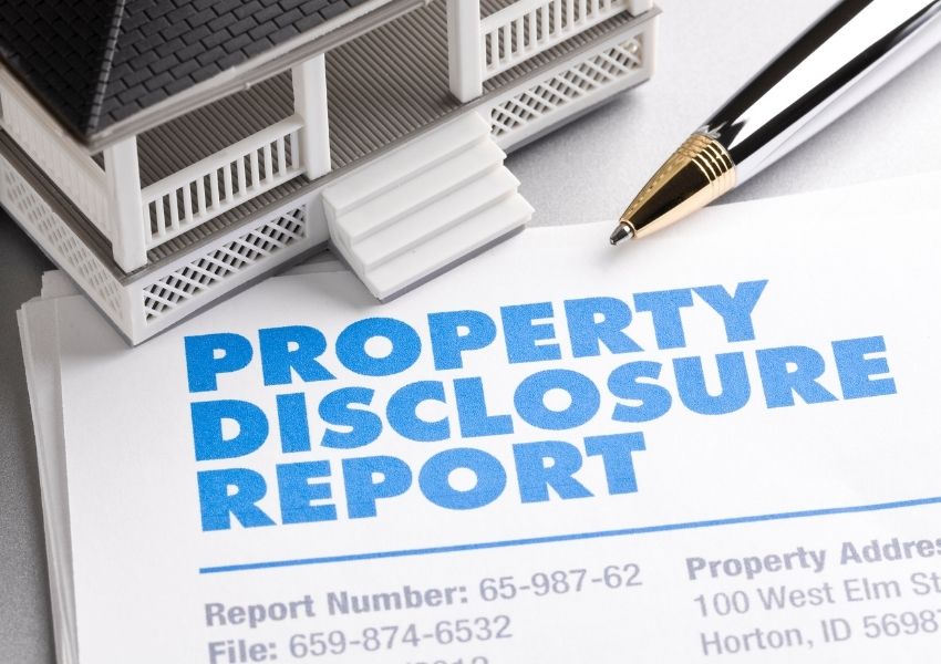 property disclosure report